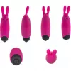 Міні вібратор Adrien Lastic Pocket Vibe Rabbit Pink для стимуляції всіх ерогенних зон