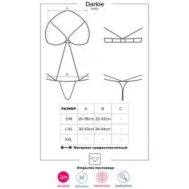 Боди Obsessive Darkie, S/M - 2