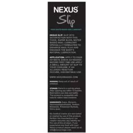 Густой анальный лубрикант Nexus Slip anal 250 мл на водной основе - 4