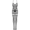 Комбинезон-сетка Obsessive N118 Черный S/M/L