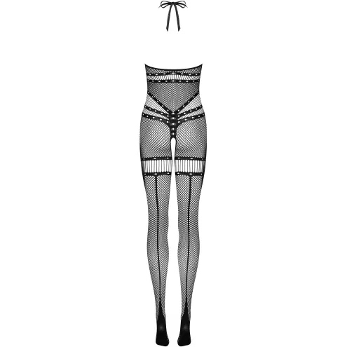 Комбинезон-сетка Obsessive N118 Черный S/M/L