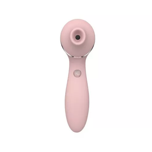 Вакуумный вибратор KisToy Polly Plus Pink