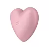 Вакуумный стимулятор Satisfyer Cutie Heart Light Red