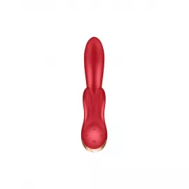 Вібратор кролик Satisfyer Double Flex Red - 2