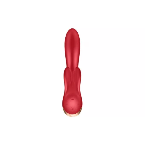Вібратор кролик Satisfyer Double Flex Red