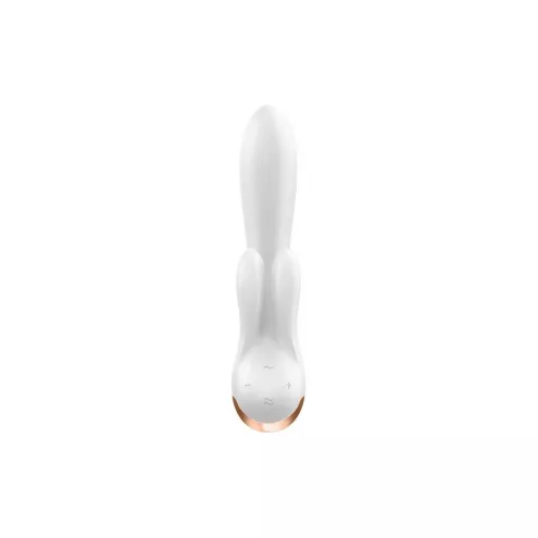 Вібратор кролик Satisfyer Double Flex White