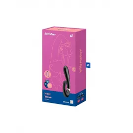 Смарт вибратор с подогревом Satisfyer Heat Wave Black - 3