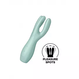 Кліторальний вібратор Satisfyer Threesome 3 Mint - 1