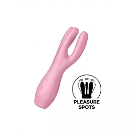 Кліторальний вібратор Satisfyer Threesome 3 Pink - 1