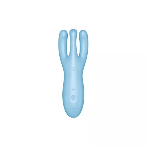 Кліторальний смарт-вібратор Satisfyer Threesome 4 Blue
