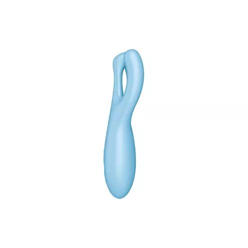 Кліторальний смарт-вібратор Satisfyer Threesome 4 Blue