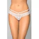 Жіночі стрінги - Tongs 2475 - white, S/M