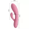 Вибратор для женщин Hi- tech Pretty Love Carol Vibrator Light Pink