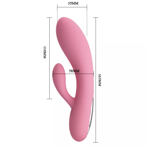 Вибратор для женщин Hi- tech Pretty Love Carol Vibrator Light Pink