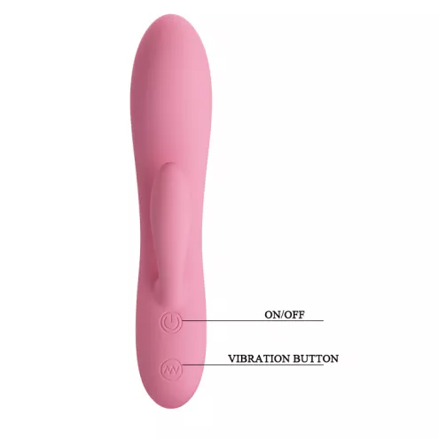 Вибратор для женщин Hi- tech Pretty Love Carol Vibrator Light Pink