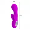 П.Вибратор для женщин Hi-tech Pretty Love Valentine Vibrator Purple