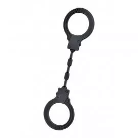Силіконові наручники A-Toys By Toyfa, чорні - 3