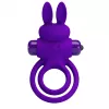 Эрекционное кольцо - Pretty Love Vibro Penis Ring Bunny III Blue