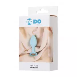 Анальний страз ToDo By Toyfa Brilliant, силикон, мятный, 7 см, ø 2,8 см, 26 г - 2