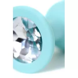 Анальний страз ToDo By Toyfa Brilliant, силикон, мятный, 7 см, ø 2,8 см, 26 г - 5