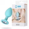Анальний страз ToDo By Toyfa Brilliant, силикон, мятный, 7 см, ø 2,8 см, 26 г