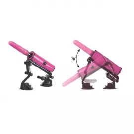 Секс-машина Pink-Punk, Motorlovers, ABS, розовый, 36 см - 5