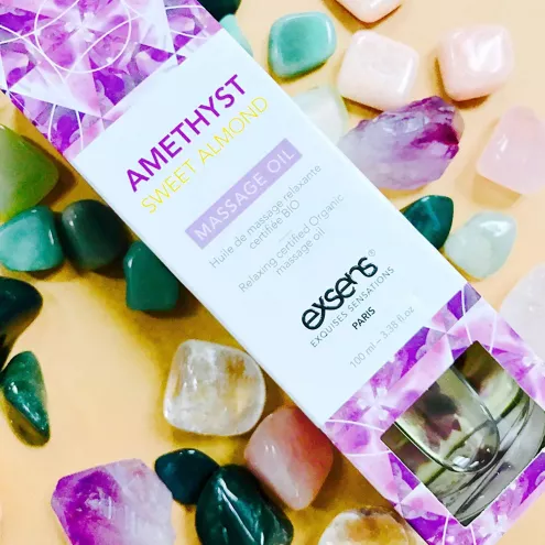 Масажна олія EXSENS Amethyst Sweet Almond