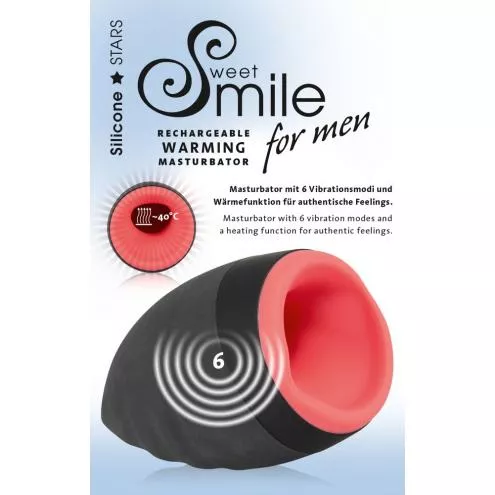 Мастурбатор - Sweet Smile Warming Masturbator