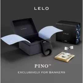 Подарочный набор для мужчин с эрекционным виброкольцом LELO Pino Federal Black - 3