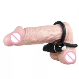 Эрекционное кольцо с вибрацией Smile Double Cock Cage - 2