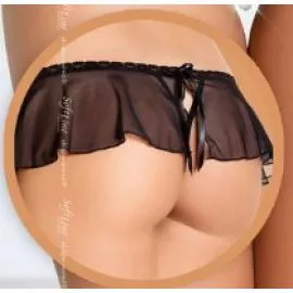 Женские стринги - G-String 2406, black, S/M - 3