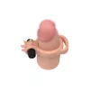 Насадка с вибрацией удлиняющая - Pleasure X-Tender Vibrating Penis Sleeve #5