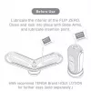 Мастурбатор Tenga Flip Zero Electronic Vibration White