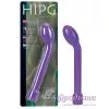 Вибратор пластиковый для точки G Hip-G Purple G-Spot