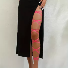 Подвязка Criss-Cross придаст изюминку вашим ножкам !
