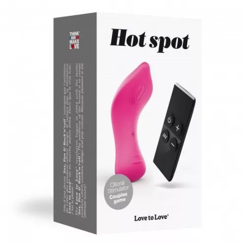 Стимулятор клітора та ерогенних зон Love To Love HOT SPOT з пультом ДК, можна під одяг