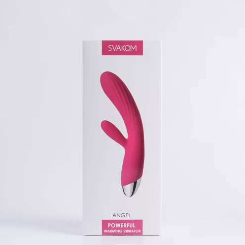 Svakom Angel Intelligent Warming - вибромассажер с подогревом, 19.1х3.3 см