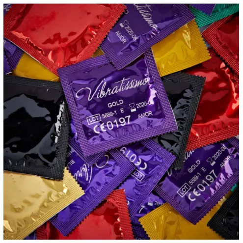 Презервативи Amor Vibratissimo Color, 100 шт