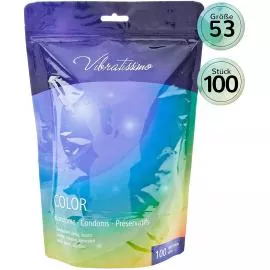 Презервативи Amor Vibratissimo Color, 100 шт - 1