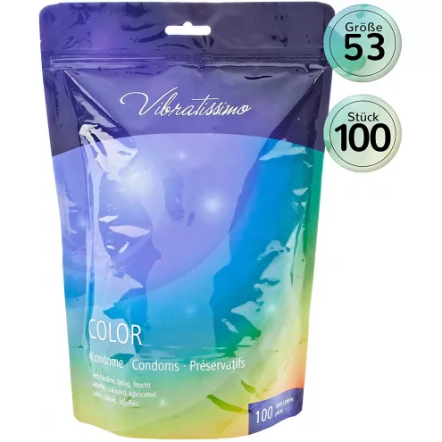 Презервативи Amor Vibratissimo Color, 100 шт