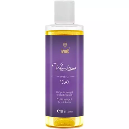 Массажное масло Amor Relax с успокаивающим ароматом, 100 мл