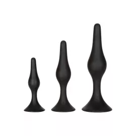 California Exotic Novelties Silicone Anal Starter Kit - Набор анальных пробок - 4