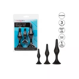 California Exotic Novelties Silicone Anal Starter Kit - Набор анальных пробок - 1