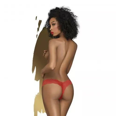 Эротическое женское белье Dangerous darling S/M red