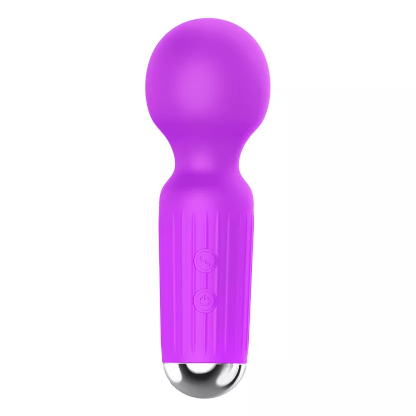 Вибростимулятор Rechargeable Mini Masager USB 20 Functions - Purple