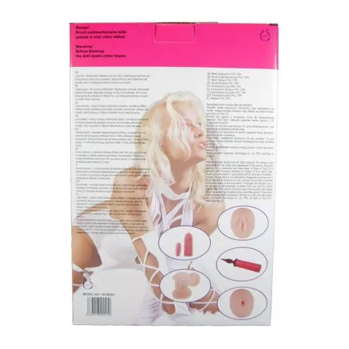Секс кукла с вибрацией Lalka BARBI 3D