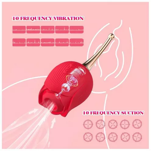 Вибростимулятор ROSE Flirting Partner USB