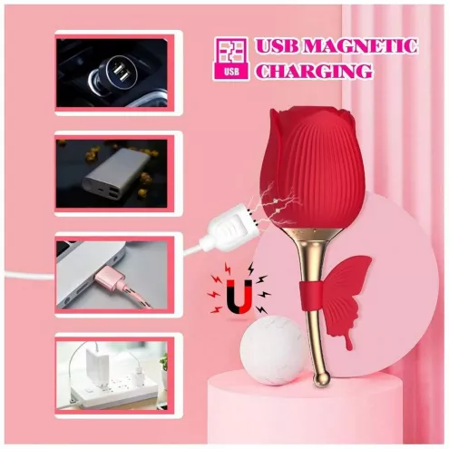 Вибростимулятор ROSE Flirting Partner USB