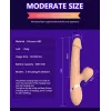 Вібратор Basia Thtusting Vibrator 2 in 1 Tongue Vibrators USB