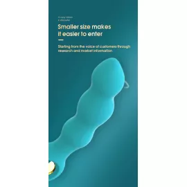 Вібростимулятор простати Boss Series Angelo Male Prostate Triple Stimulation, бірюзовий - 7